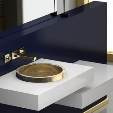 TONDO FL - Inset round washbasin by Glass Design - view 3